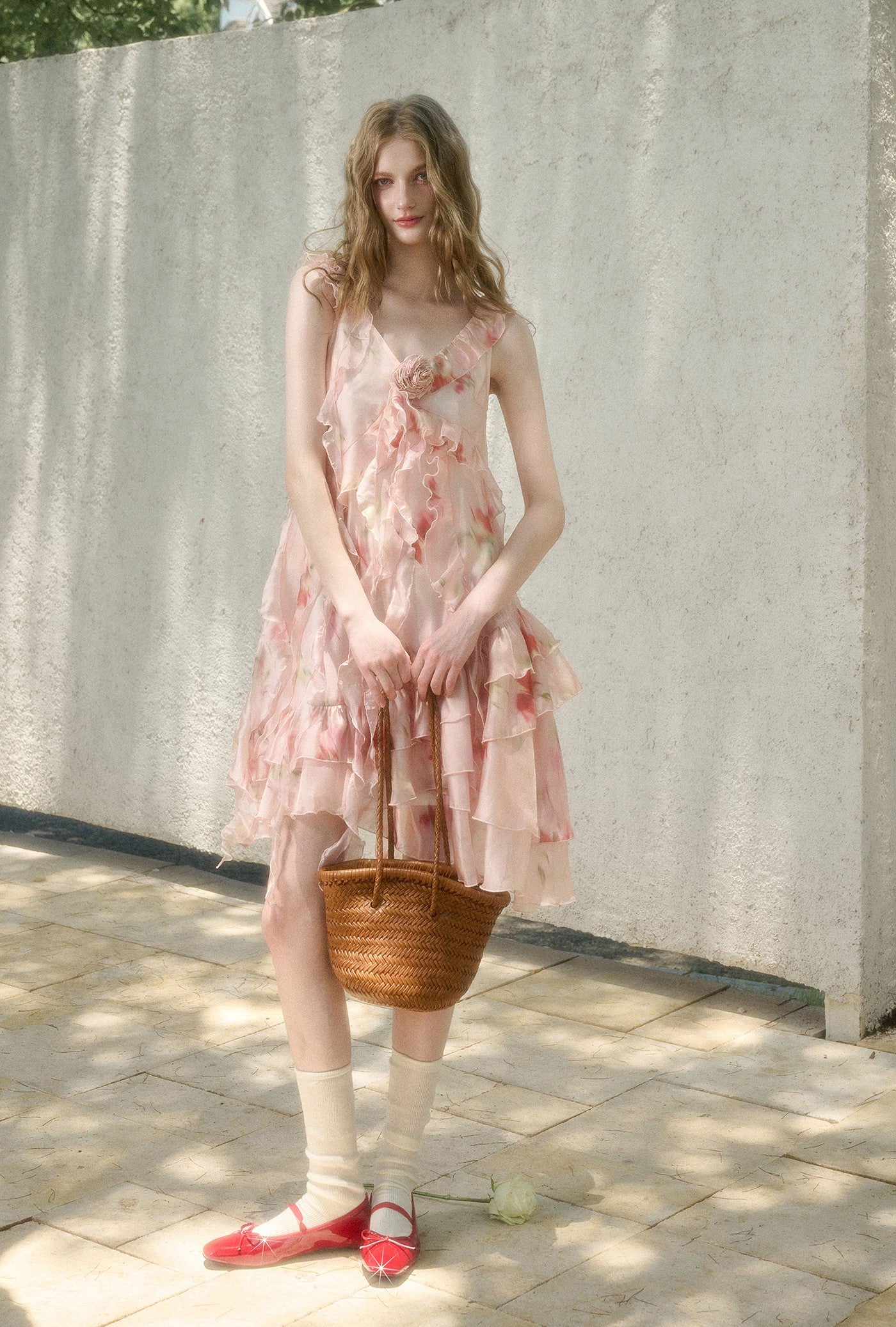 French Irregular Fairy Dress GRO0166