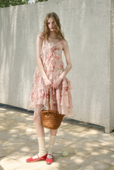 French Irregular Fairy Dress GRO0166