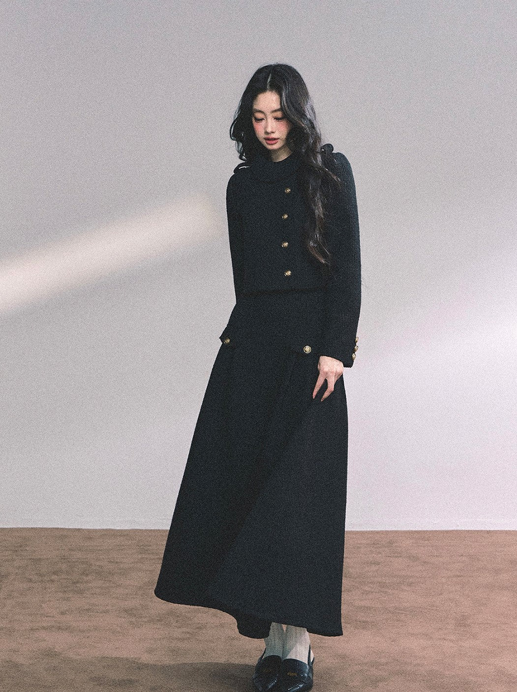 Luxurious Style Short Jacket/Long Skirt DIA0651