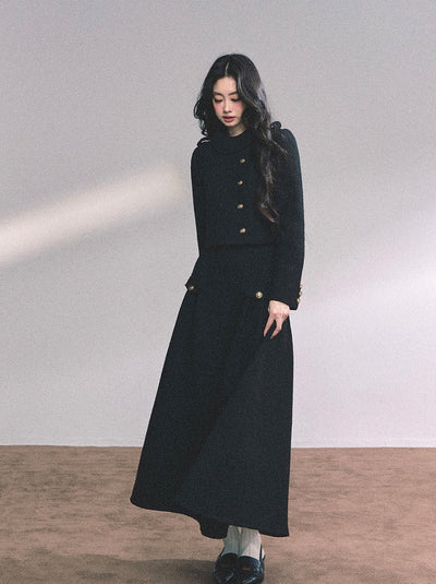 Luxurious Style Short Jacket/Long Skirt DIA0651