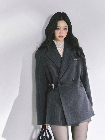 French Hepburn Style Suit Jacket DIA0593