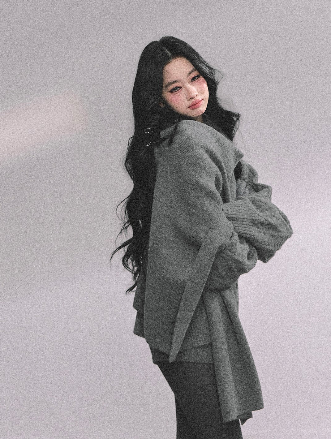 Cable Sweater/Scarf/Shorts DIA0621