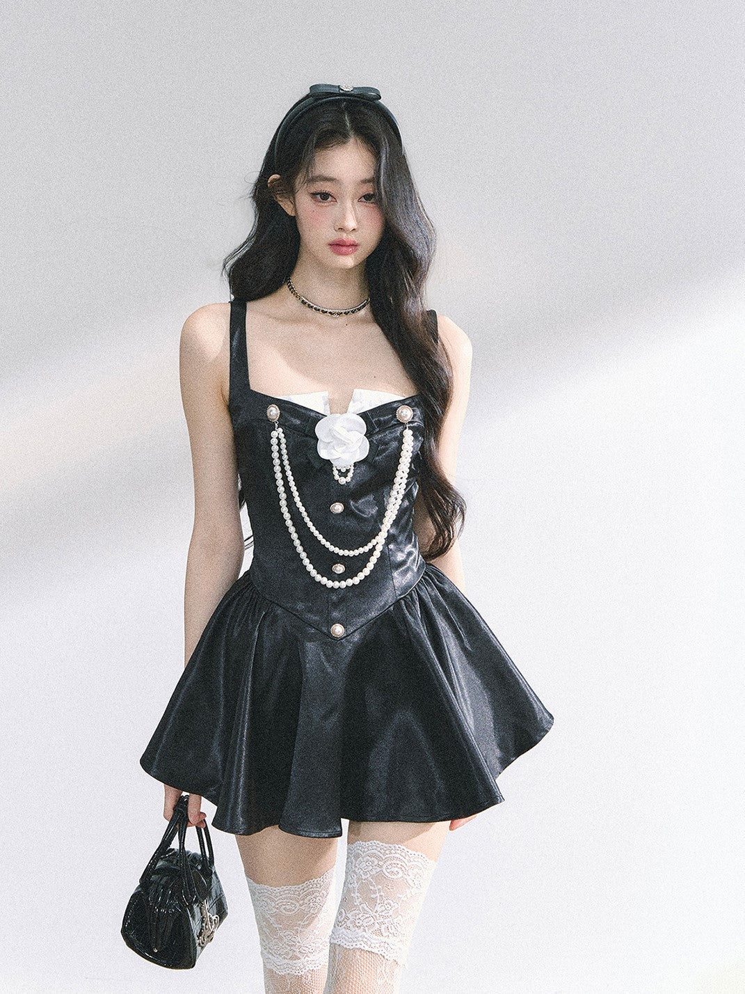 Rose French Suspender Dress DIA0456