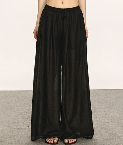 Wide-leg Drape Mopping Pants ANA0026