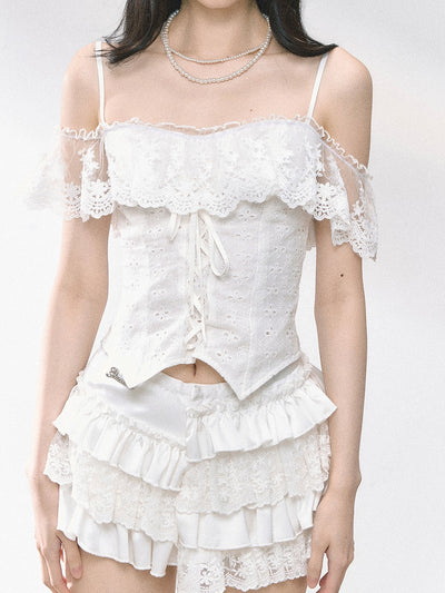 White French Lace Camisole DIA0459