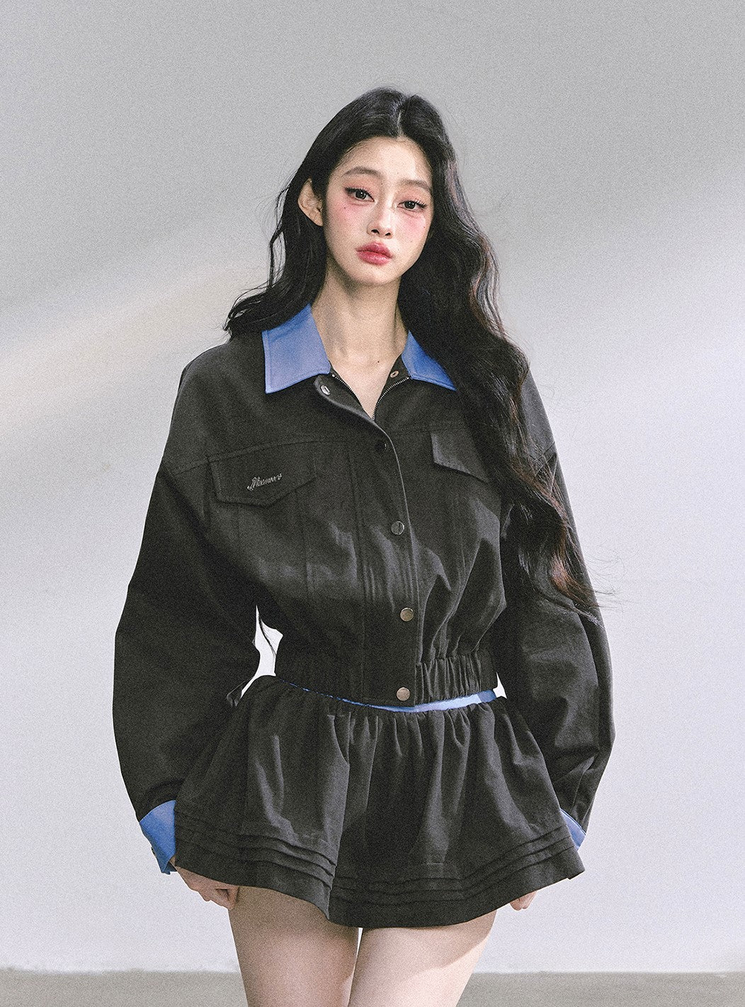 British Urban Workwear Jacket/Short Skirt DIA0571