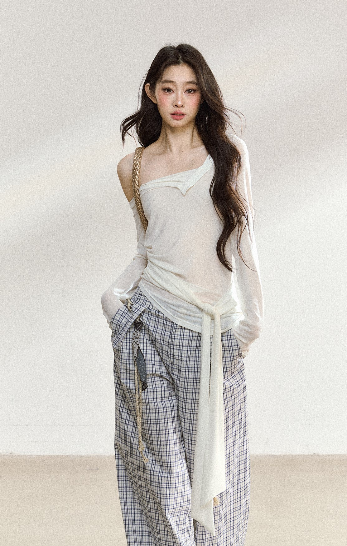 Loose Casual Plaid Pants SHI0211