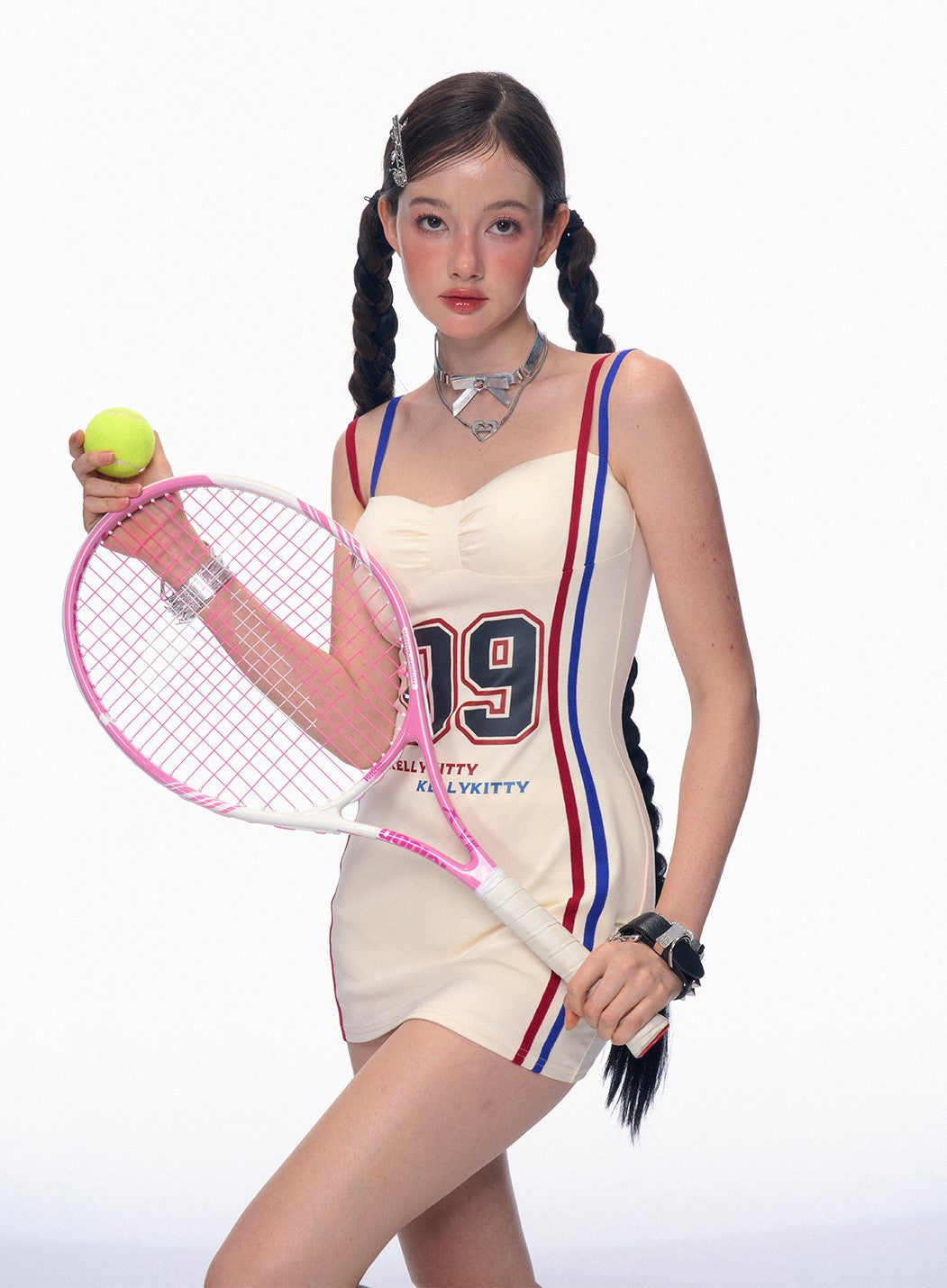 Sports Casual Tight Suspender Short Dress DIA0187