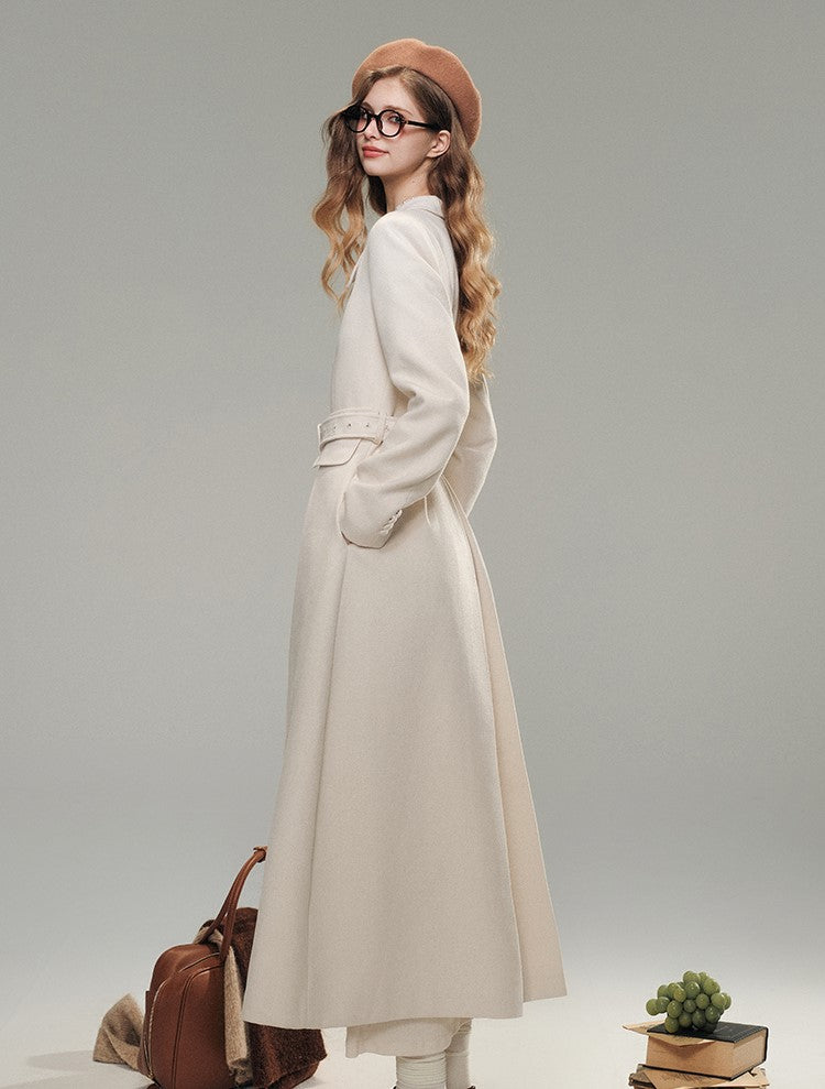 Cloud-like Soft High-end Woolen Long Coat GRO0070