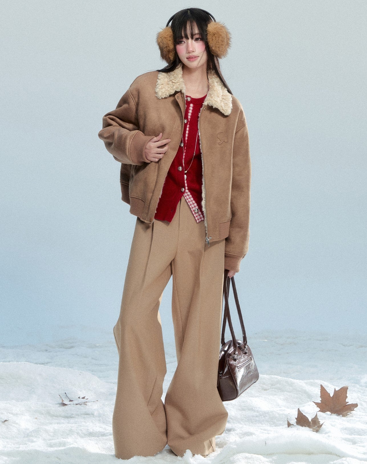 American Retro Suede Jacket FRA0482