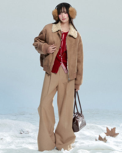 American Retro Suede Jacket FRA0482