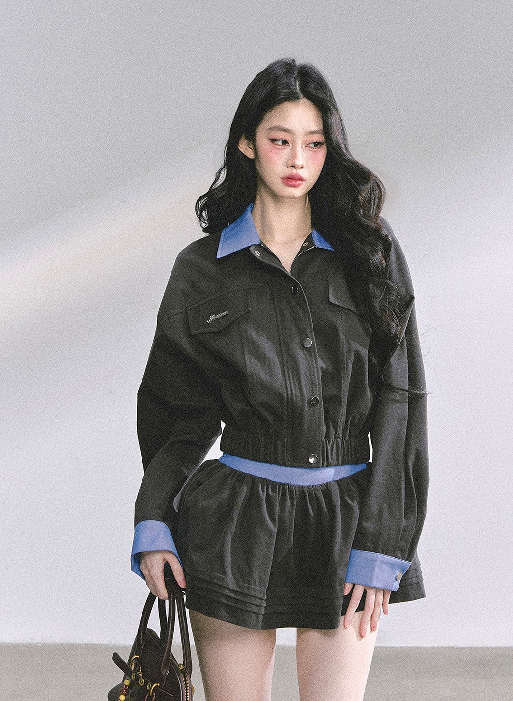 British Urban Workwear Jacket/Short Skirt DIA0571
