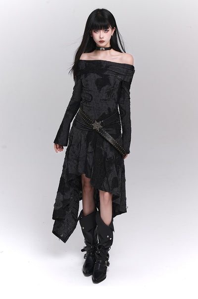 Unique One-shoulder Wasteland Style Dress LAD0112