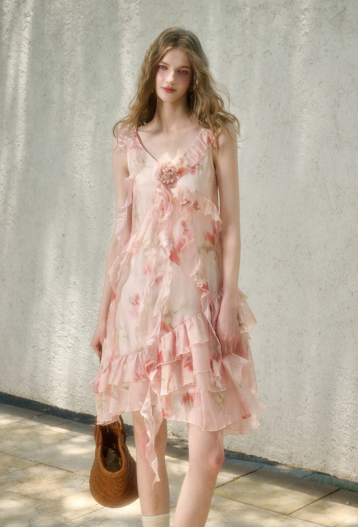 French Irregular Fairy Dress GRO0166