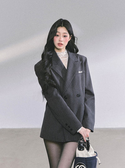 French Hepburn Style Suit Jacket DIA0593