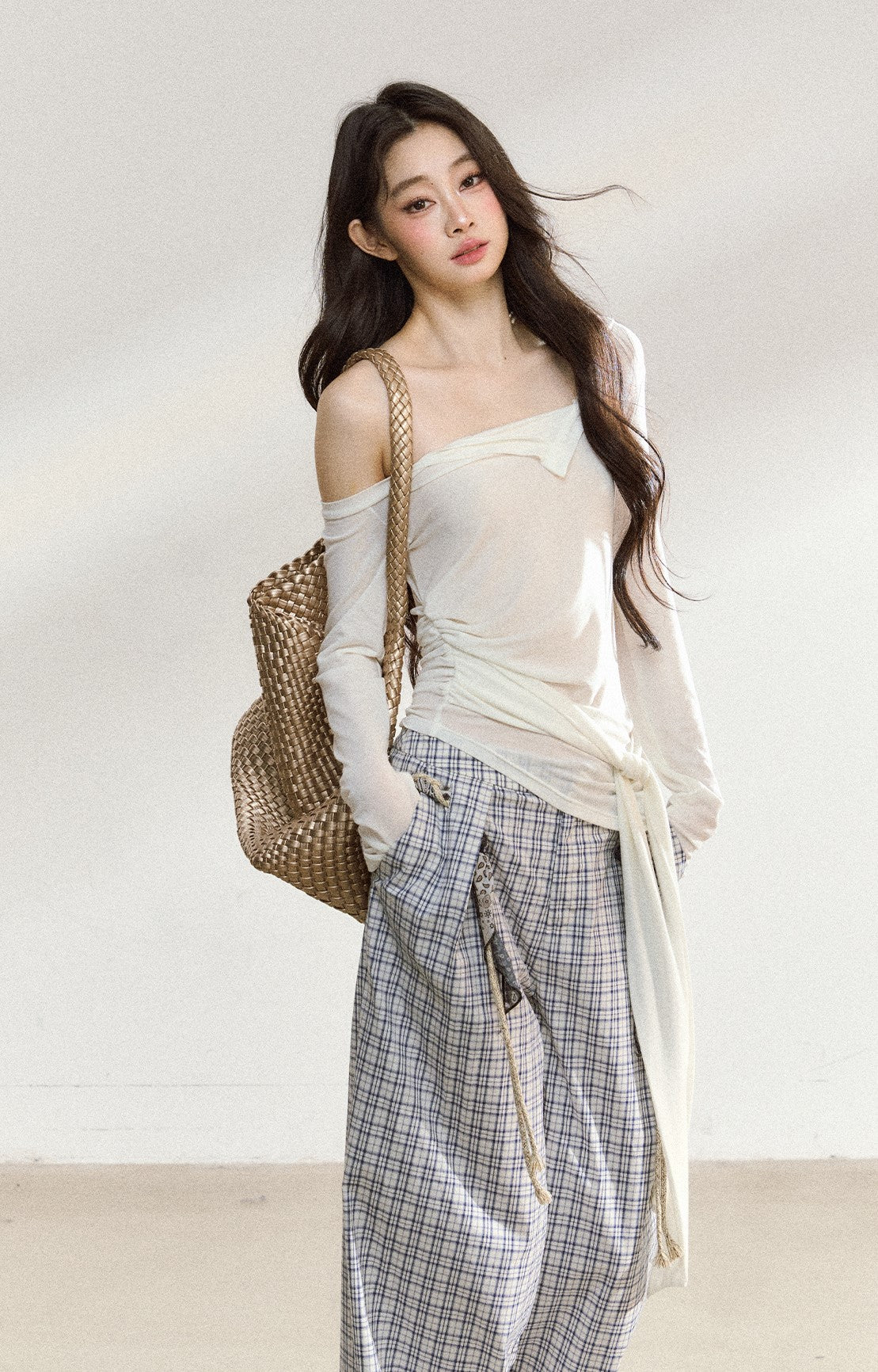 Loose Casual Plaid Pants SHI0211