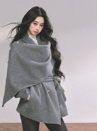 British Style Double-sided Woolen Jacket DIA0655