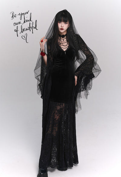 Gothic Style French Retro Subculture Dress LAD0117