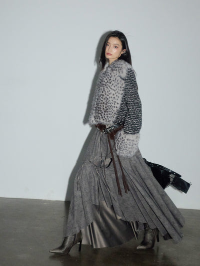 Detachable Multi-Wearing Irregular Hem Skirt JNY0274