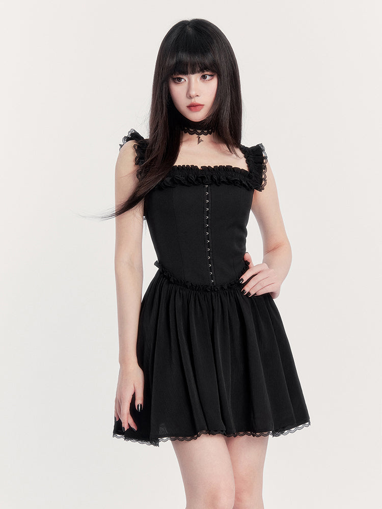 Romantic Lace Tube Dress VOC0395