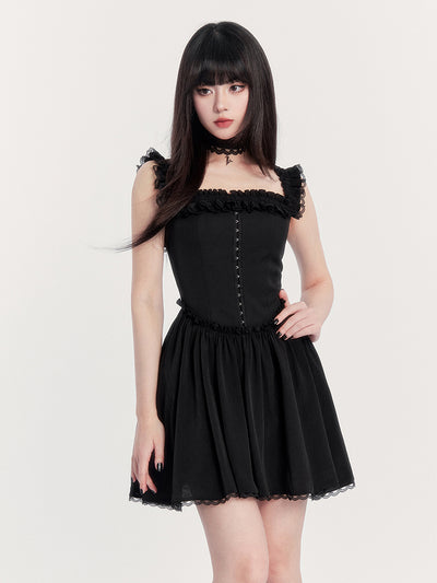 Romantic Lace Tube Dress VOC0395