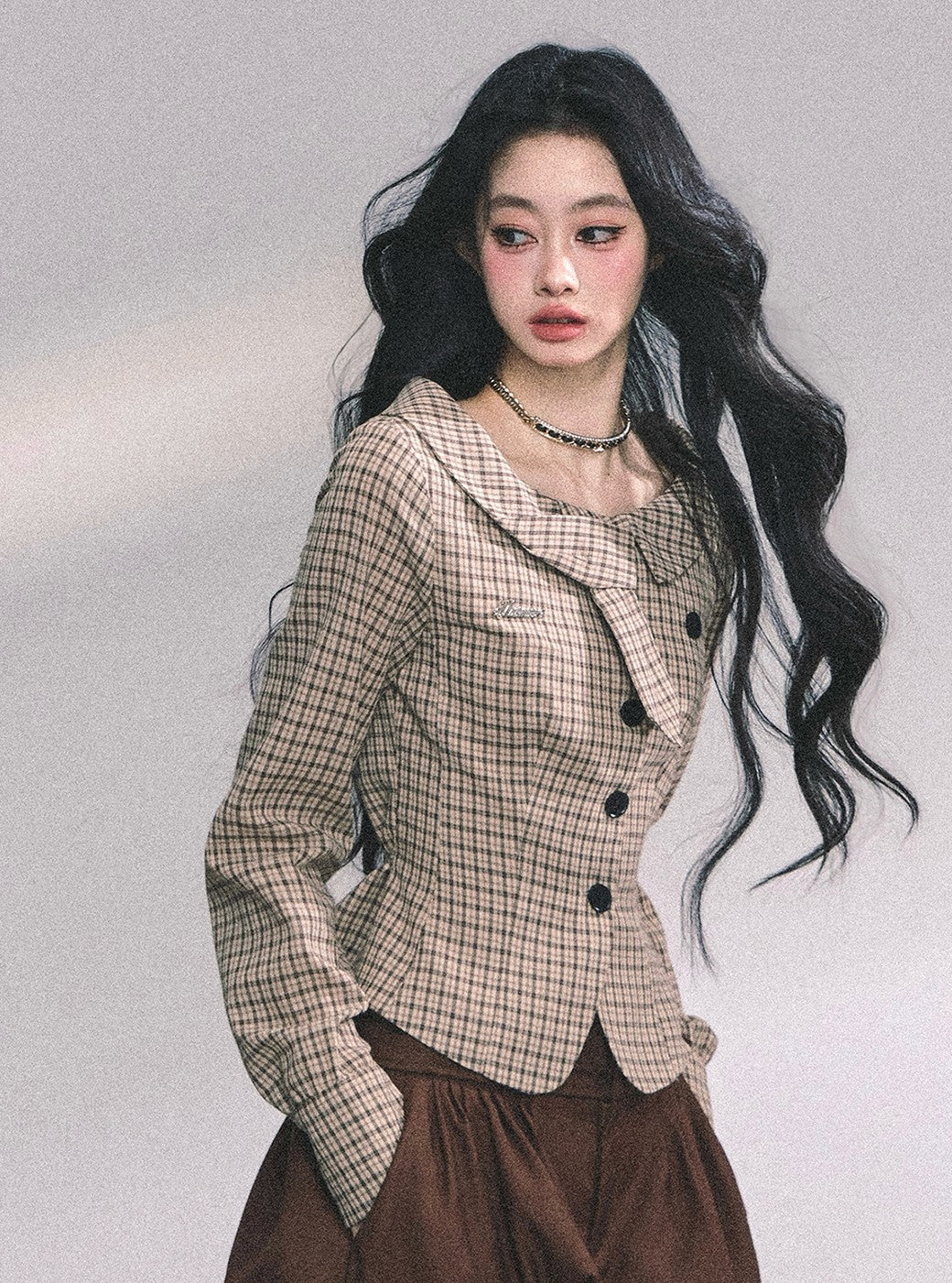 Plaid Long Sleeves Shirt DIA0639