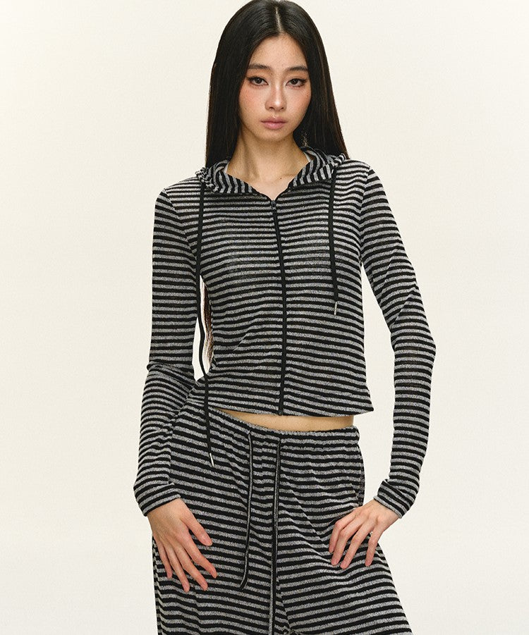 Lazy Striped Hooded Jacket/Pants ANA0058
