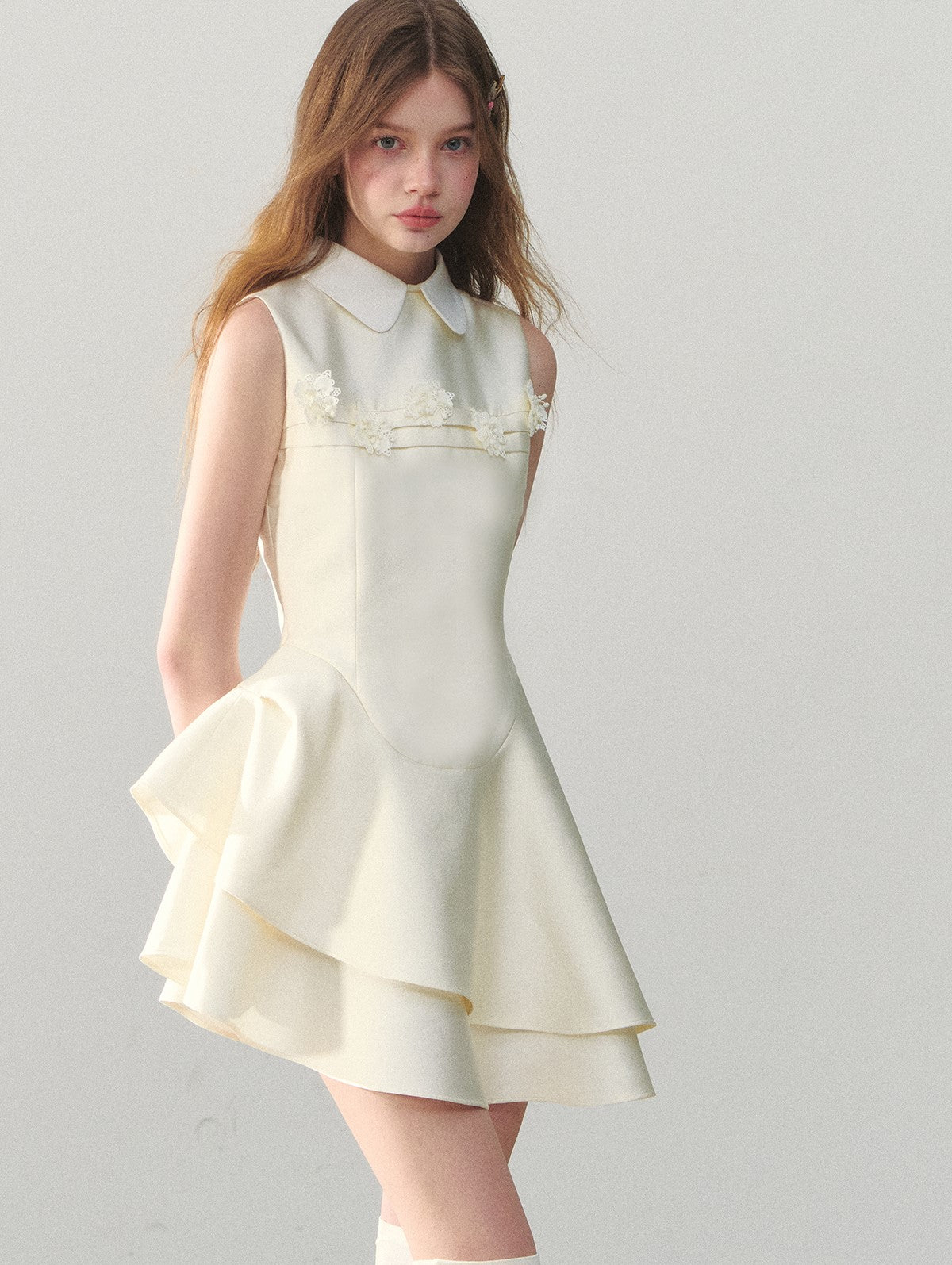 Sleeveless Flower Princess Tutu Dress SUN0143