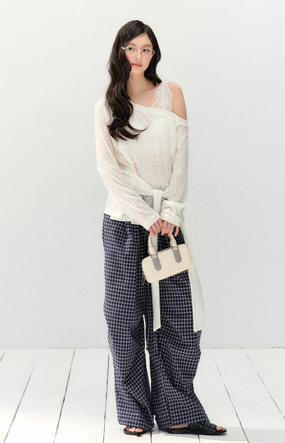 White Lace T-shirt/Underwear SHI0141