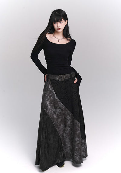 Artistic High-end Niche Design Black Dress LAD0118