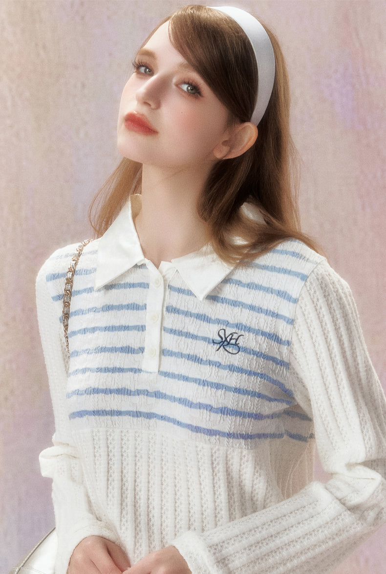Embroidered Loose Polo Shirt SPE0020