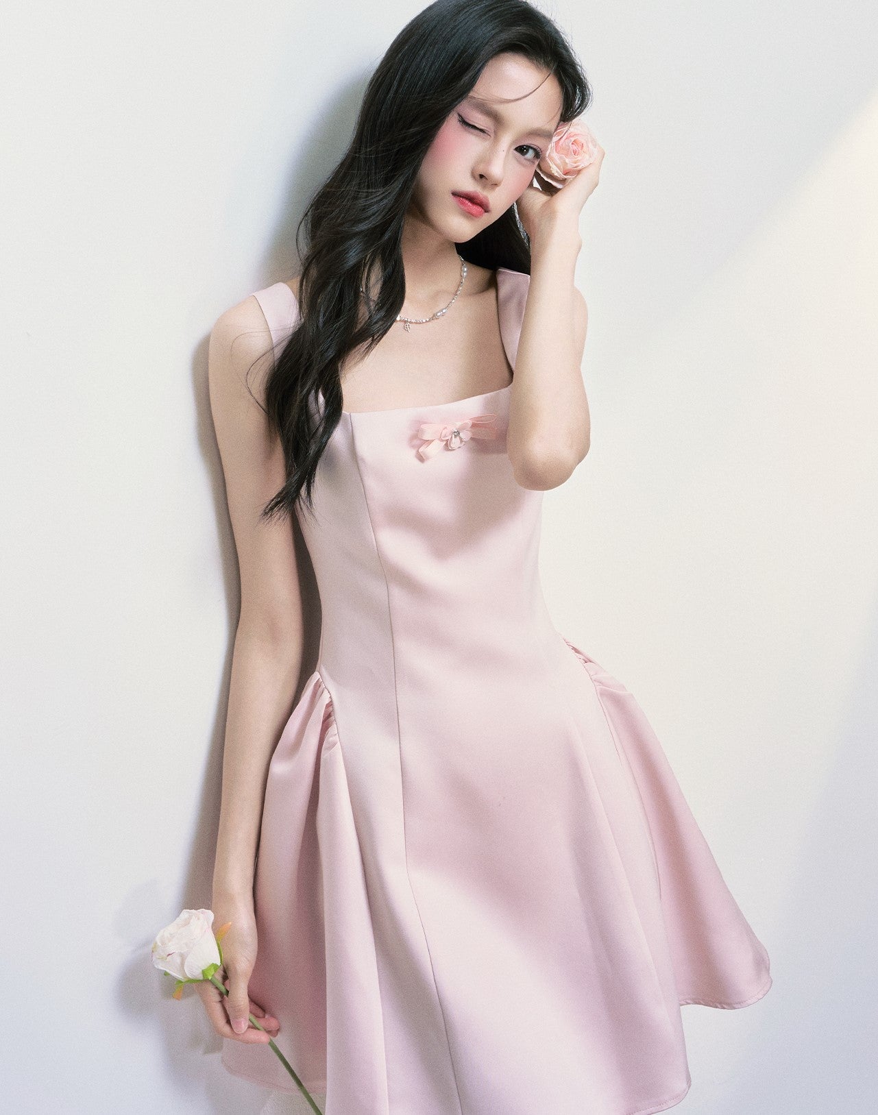 Hepburn Style Waist Slim Dress FRA0390