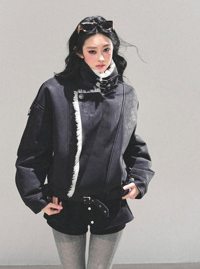 American-style Fur Cotton Jacket DIA0698