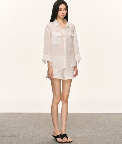 Casual Short-sleeved Shirt/Shorts ANA0064