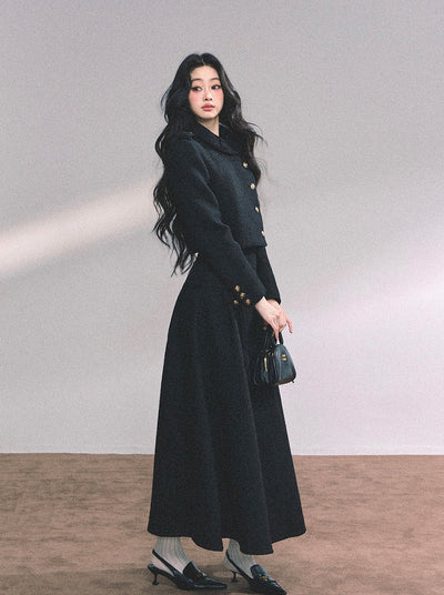 Luxurious Style Short Jacket/Long Skirt DIA0651