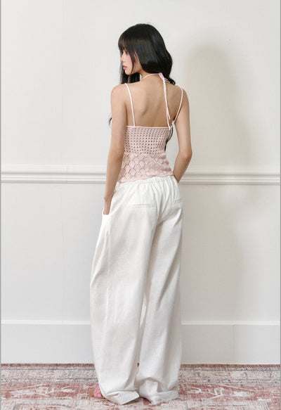 Fake Two-piece Hollow Camisole AGM0177