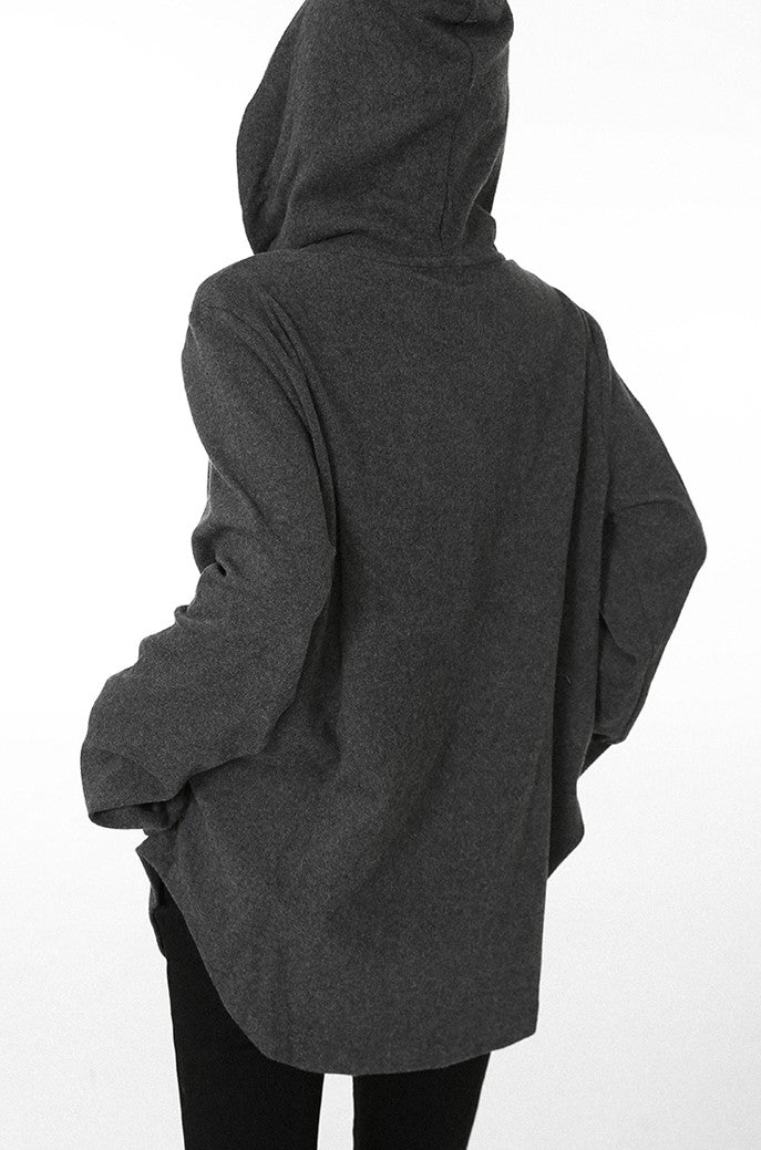 Half-zip Design Sweatshirt Casual Stretch Hoodie SAI0049