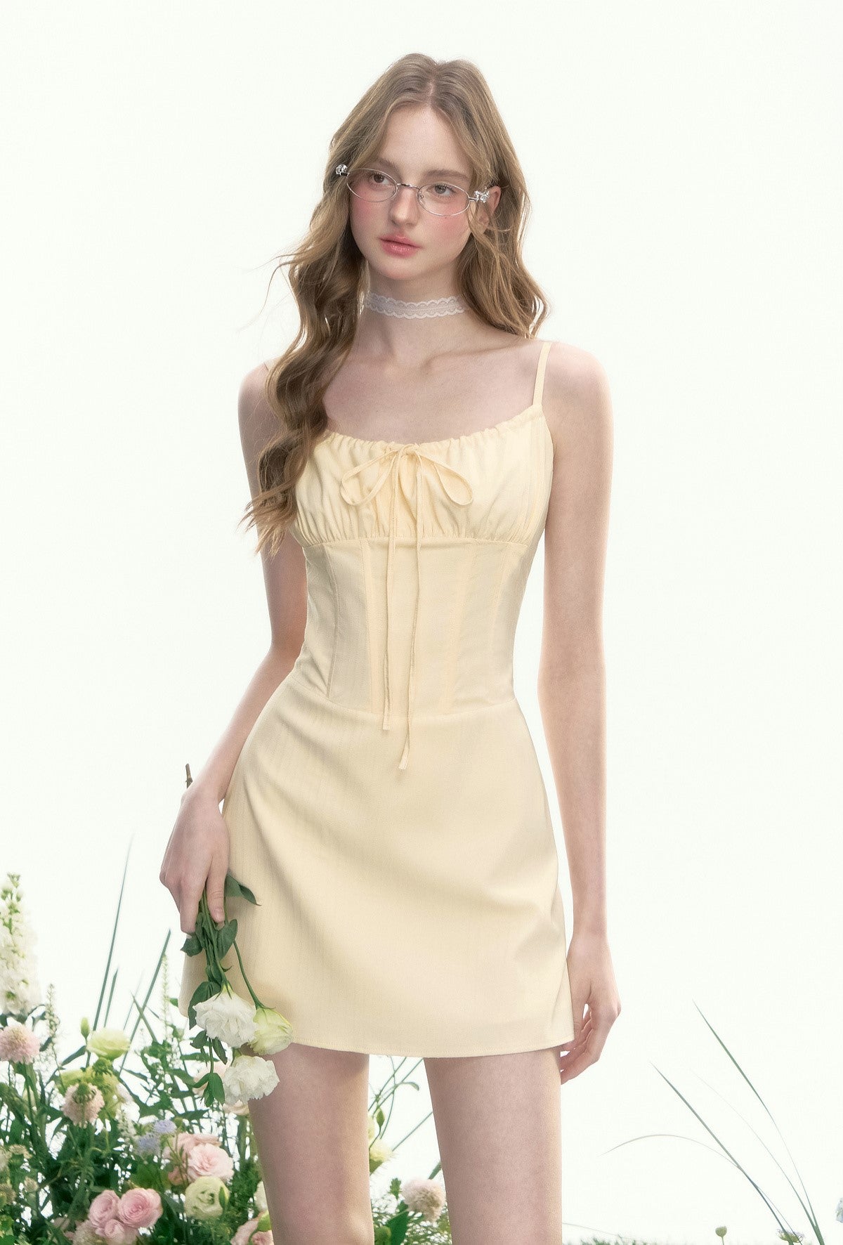 High-end Slim Suspender Dress AYF0088