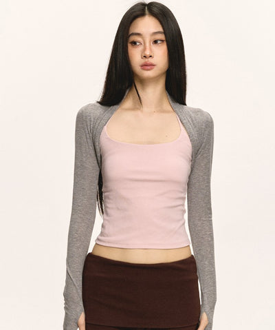 Halter Neck Short Camisole ANA0024