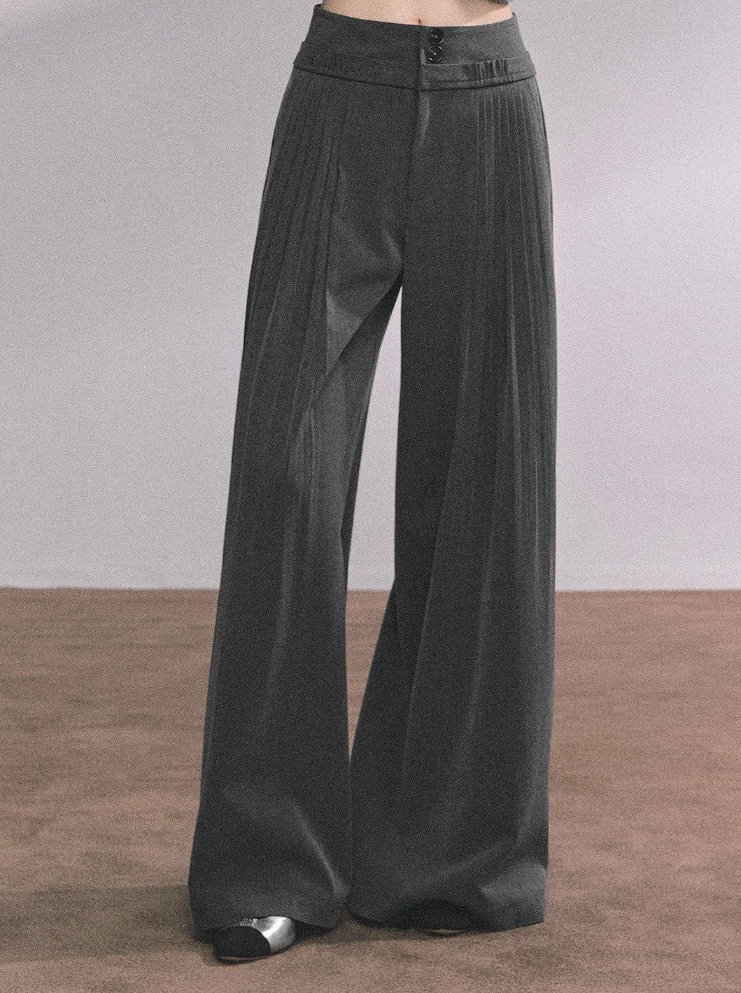Drape Lazy Wide-leg Pants DIA0633