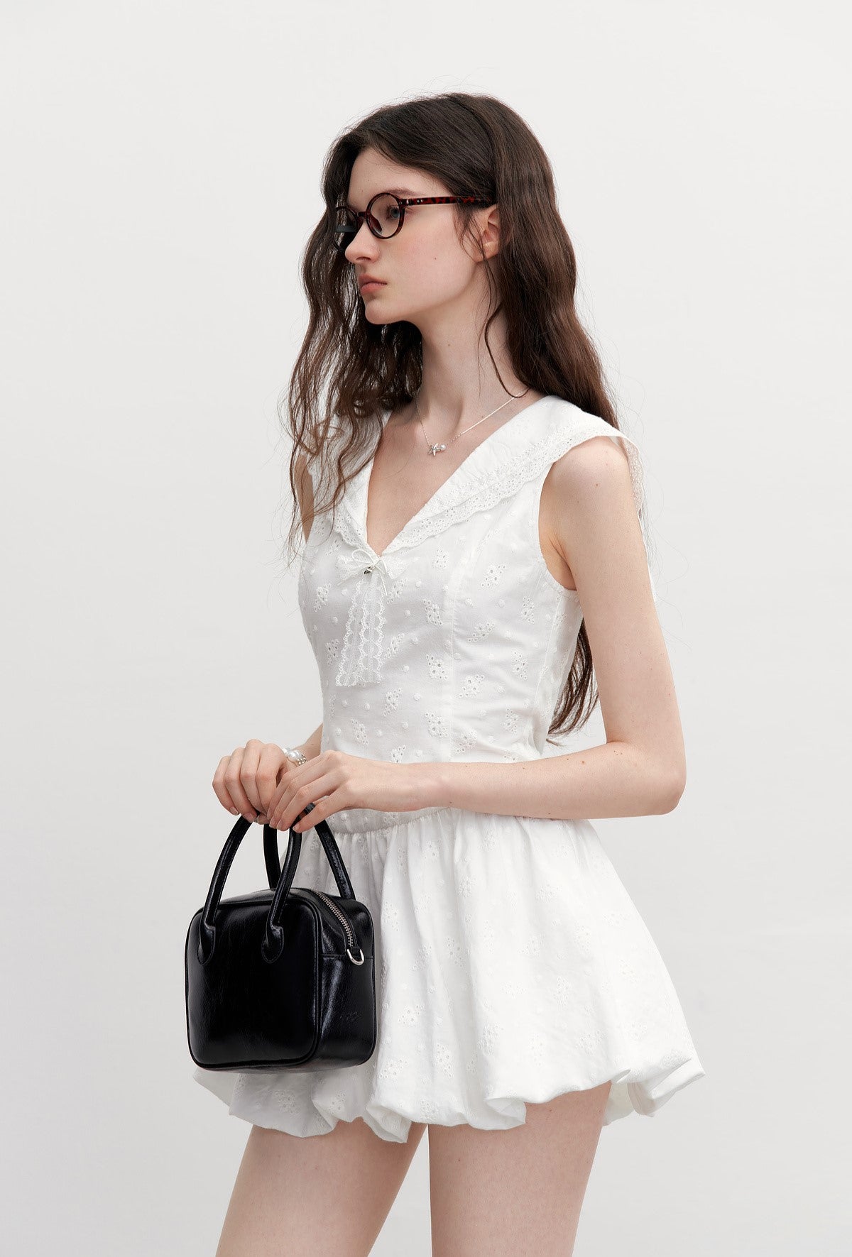 French Sleeveless Sailor Dress AYF0098