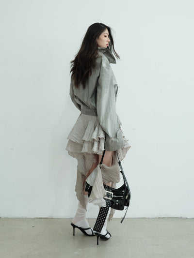 Print Light Short Jacket JNY0223
