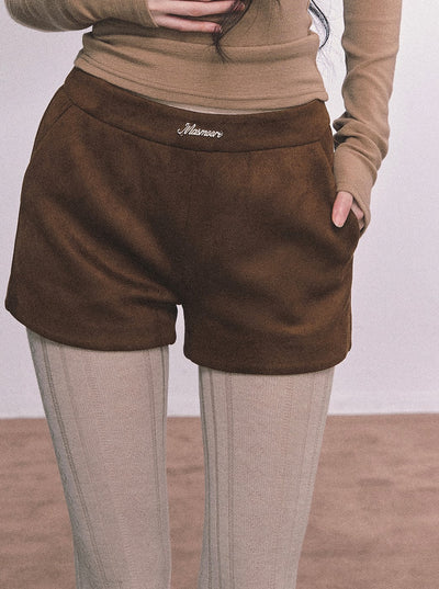 Gold Suede Suit Jacket/Shorts DIA0610