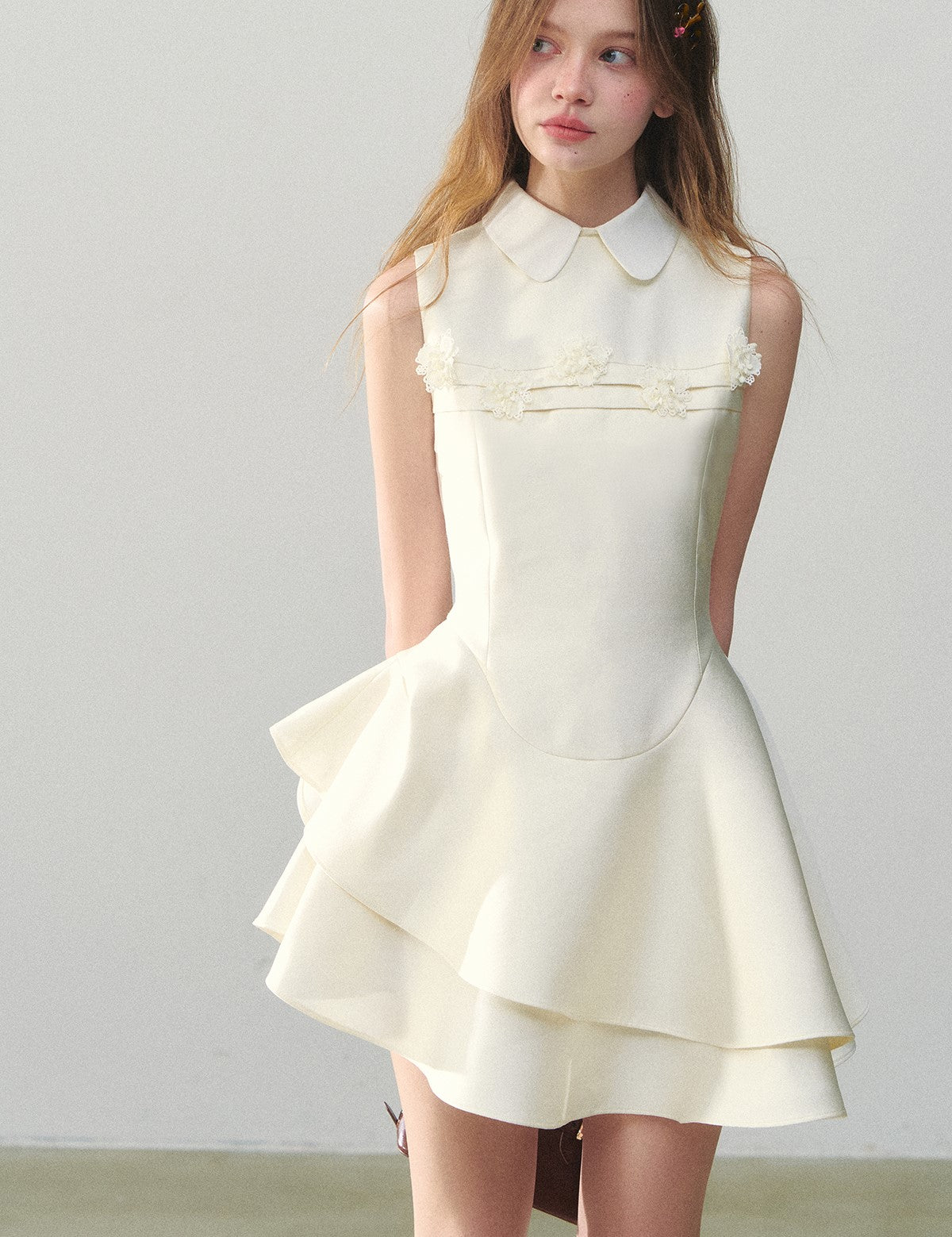 Sleeveless Flower Princess Tutu Dress SUN0143