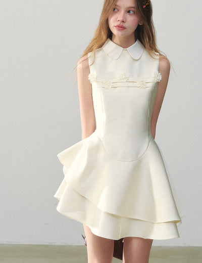 Sleeveless Flower Princess Tutu Dress SUN0143