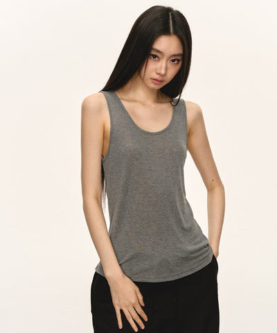 Basic Cardigan/Sleeveless Top ANA0056