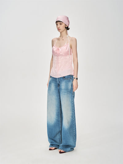 Slimming Halter Neck Backless Camisole CUR0236