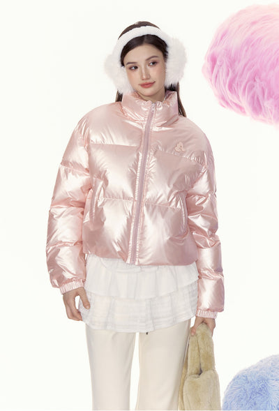 Niche Design Light Warm Short Down Jacket AYF0054