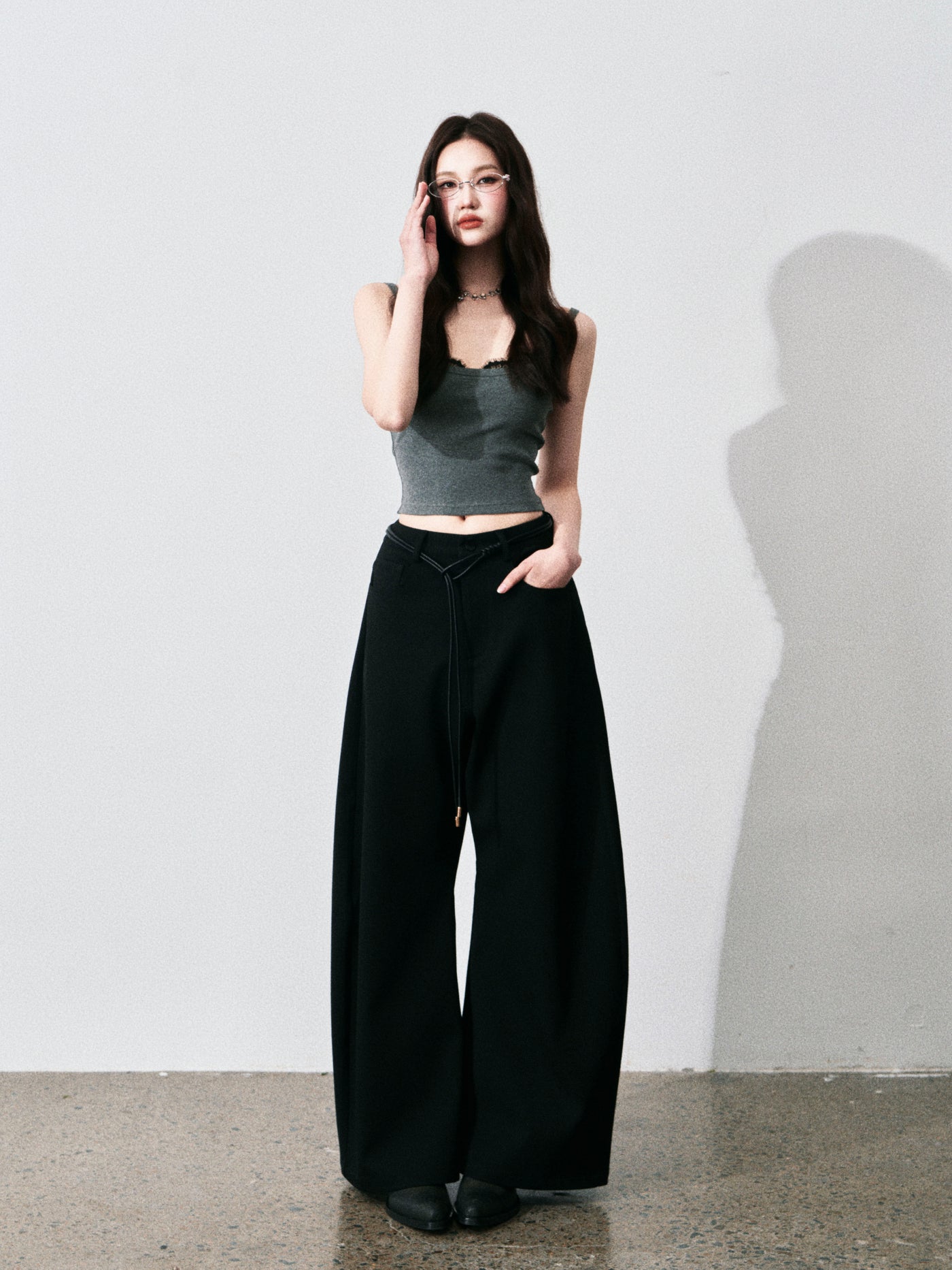 Scimitar Drape Pants LUL0138