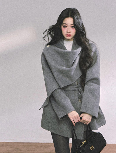 British Style Double-sided Woolen Jacket DIA0655